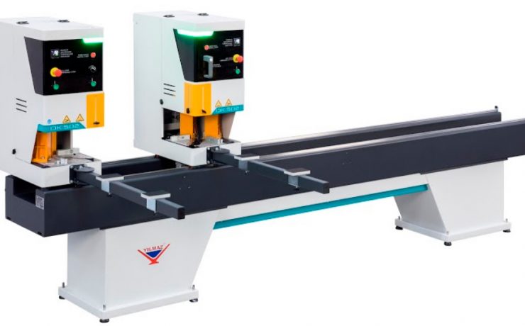 DK 502 – Double Corner PVC Welding Machine