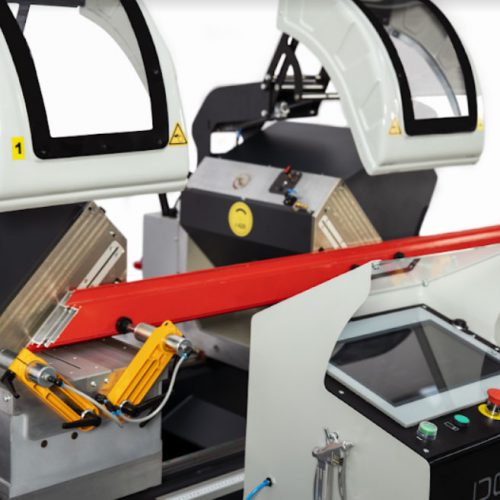 DC 421 PBS – Double Head Mitre Saw Machine (Full Automatic)