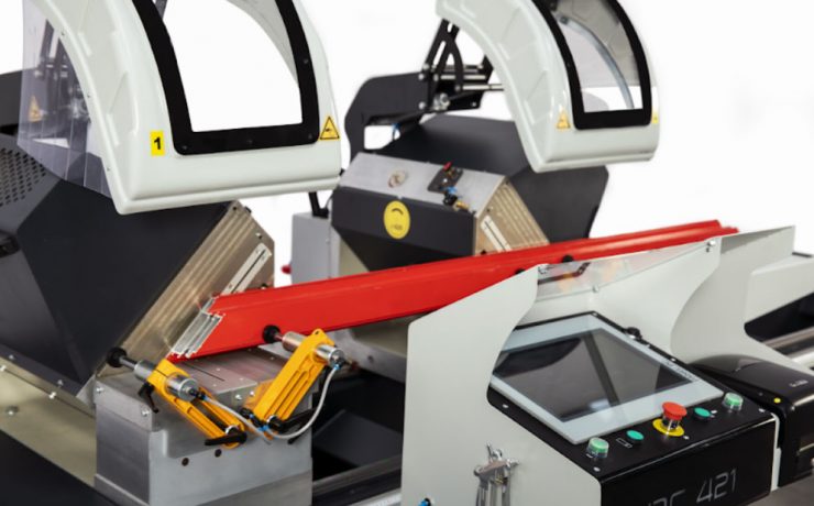 DC 421 PBS – Double Head Mitre Saw Machine (Full Automatic)