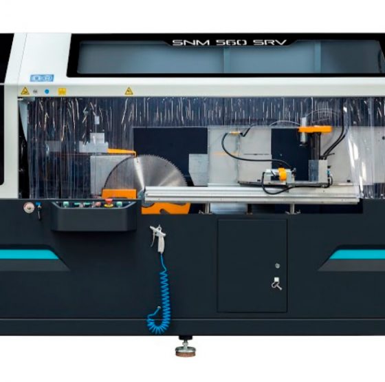 SNM 560 SRV – Servo Controlled Aluminium Facade Notching Machine